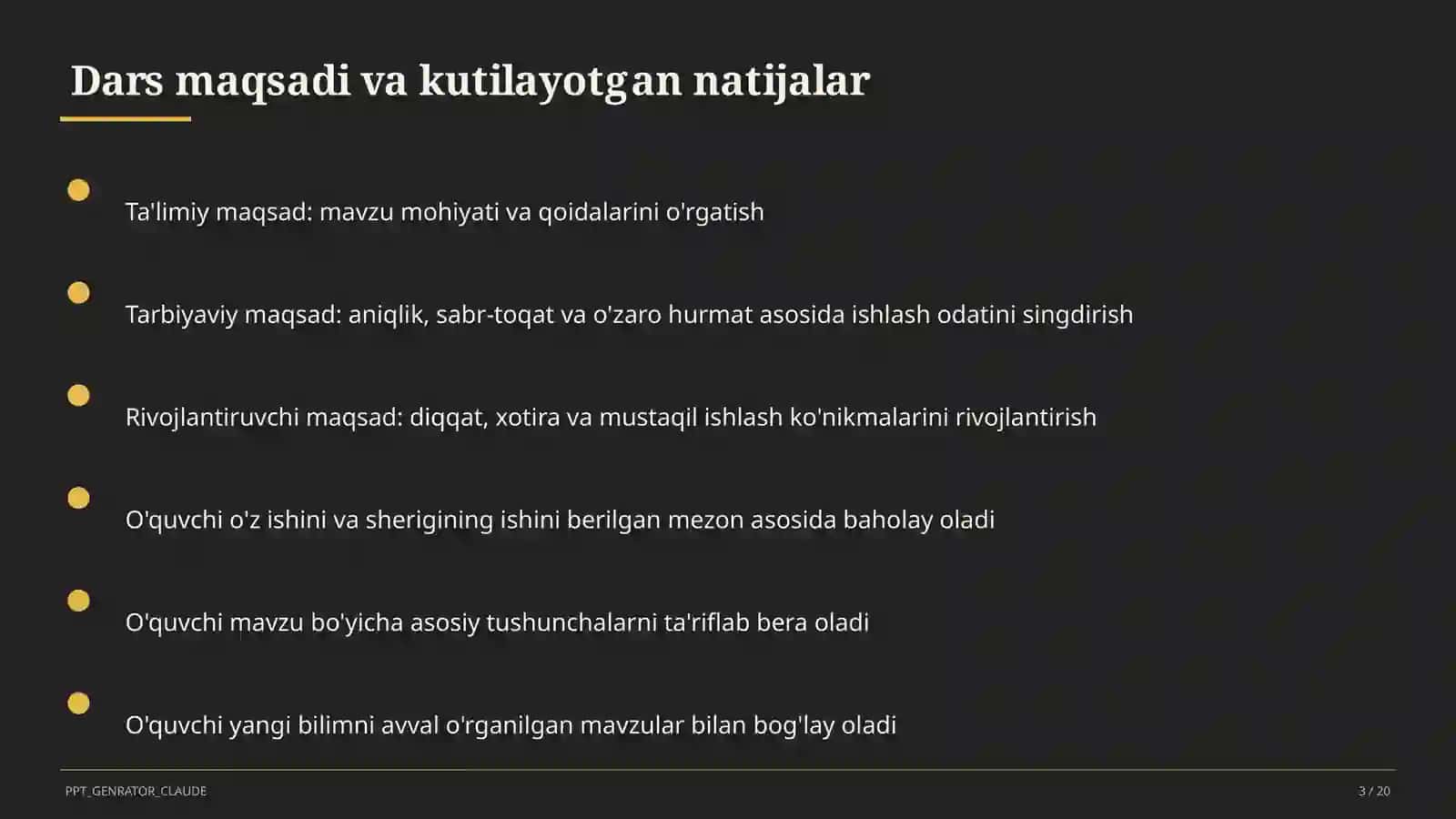 Startap va tadbirkorlik loyihasi (11-sinf) 3