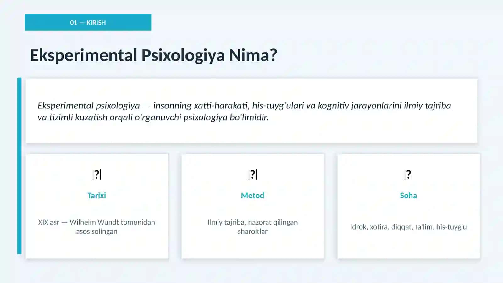 Eksperimental_Psixologiya taqdimot 3