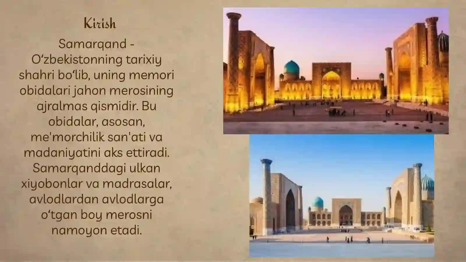 Samarqanddagi memori obidalar 3