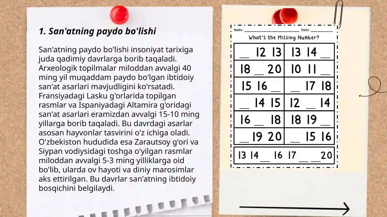 San'atning paydo bo'lishi 3