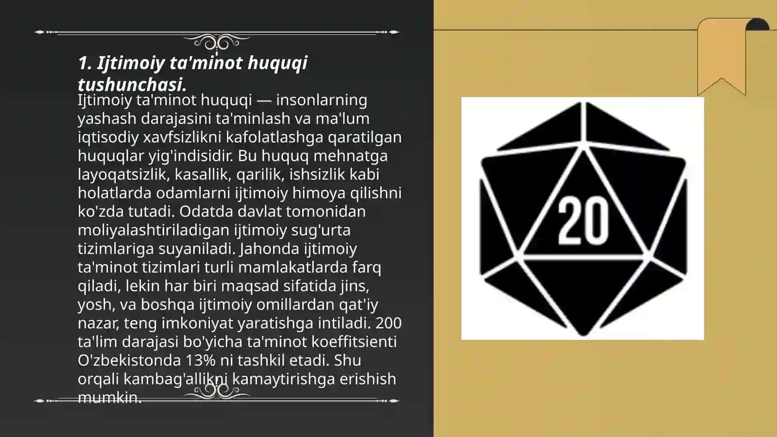 IJTIMOIY TA’MINOT HUQUQI FANINING TUSHUNCHASI, MAZMUNI, TIZIMI 3