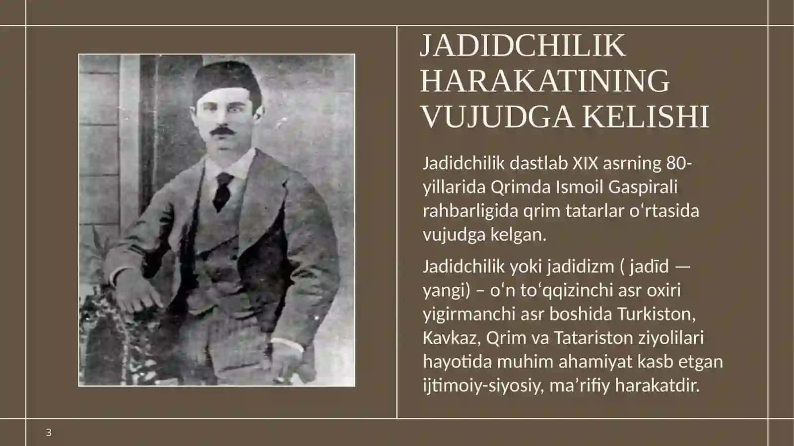 JADIDLAR 3