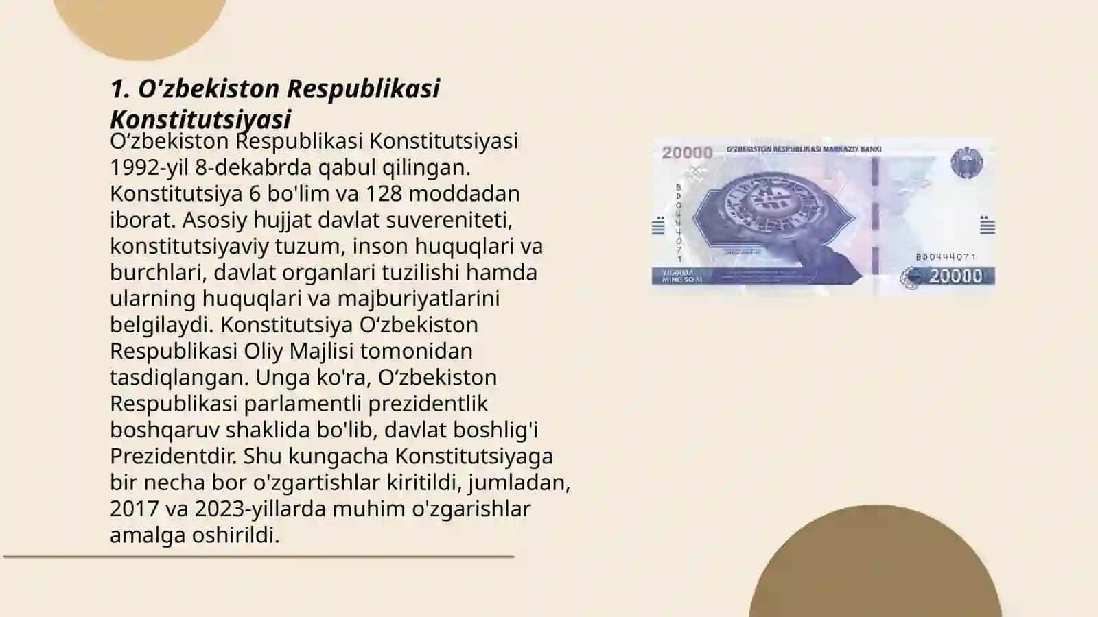 O'zbekiston Respublikasi Konstitutsiyasi 3
