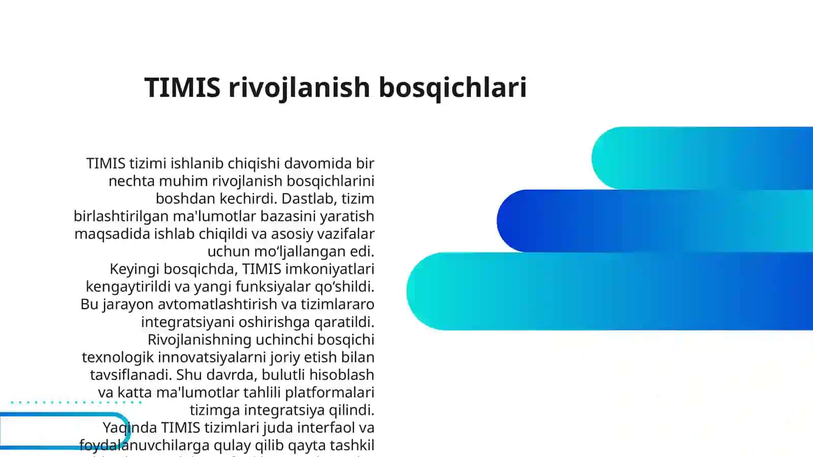 TIMIS BO'YICHA JANUBIY KOREYA TAJRIBASINI TAHLIL QILISH 3
