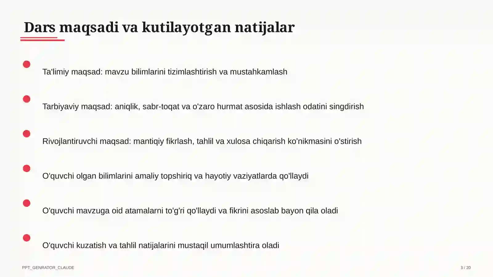 Job interview and career vocabulary (11-sinf) 3