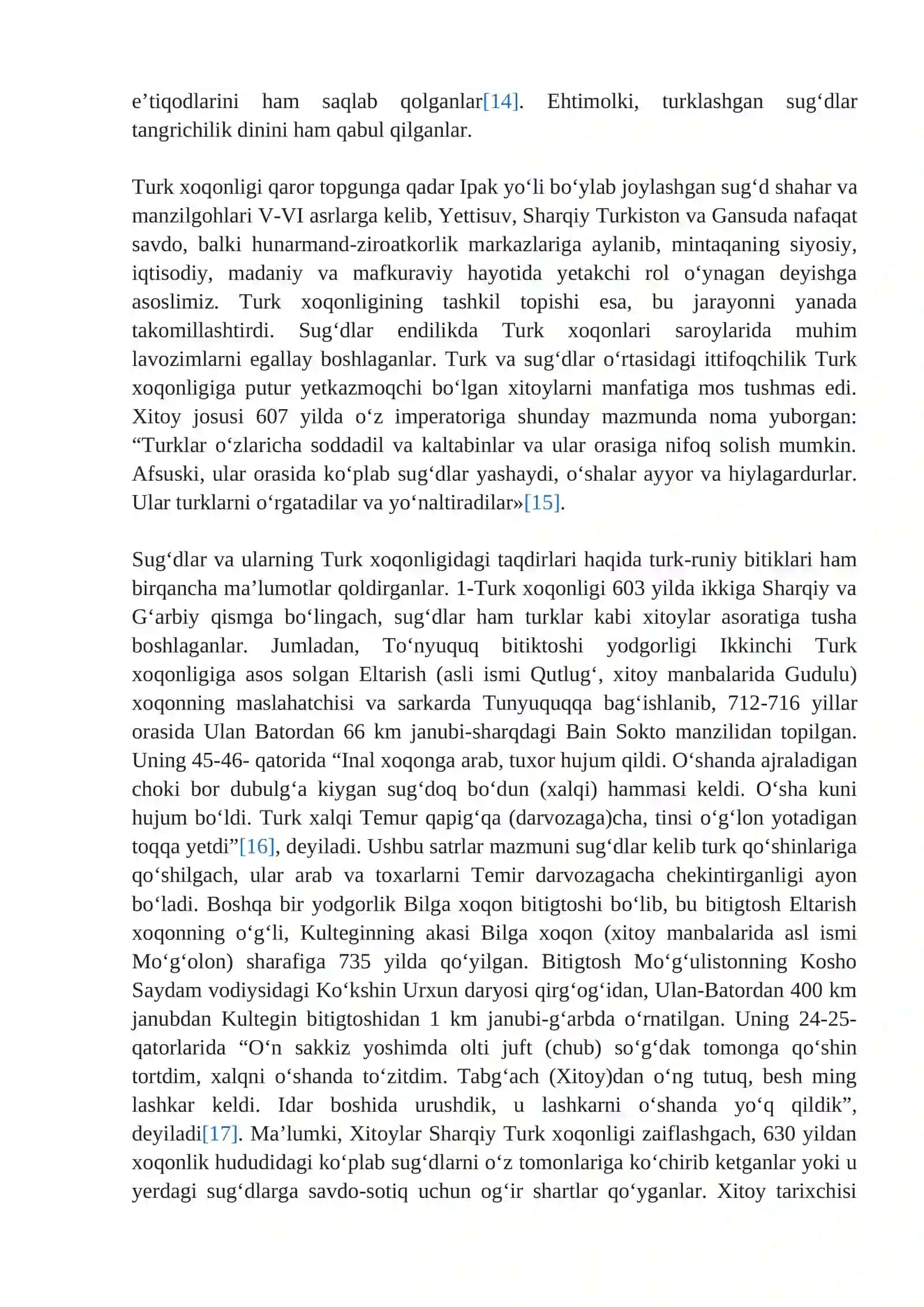 Turk xoqonligi va sug‘dlar (simbioz va assimiliyatsiya jarayonlari) 3