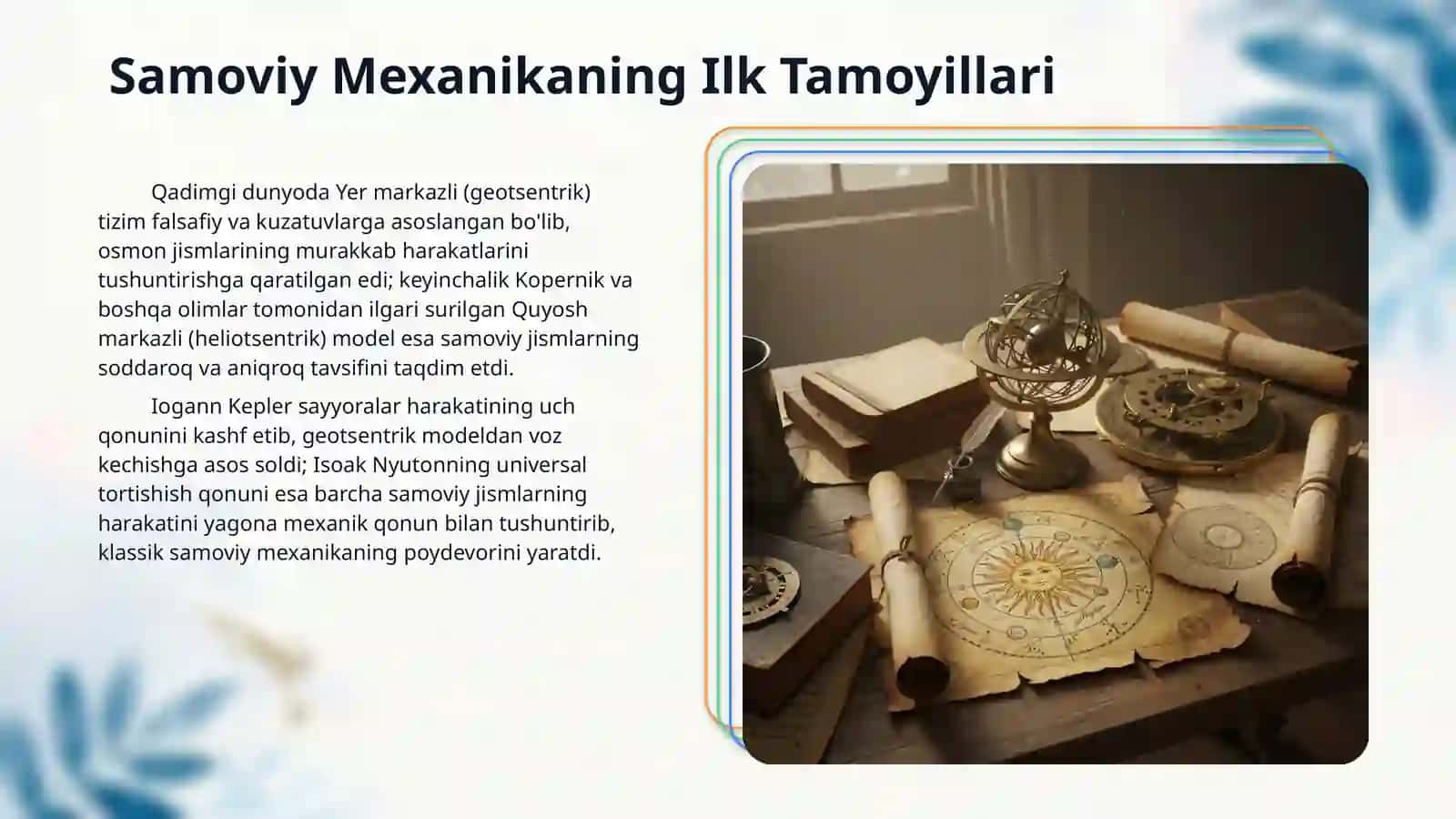 Yulduzlar osmoni va uning aylanishi 3