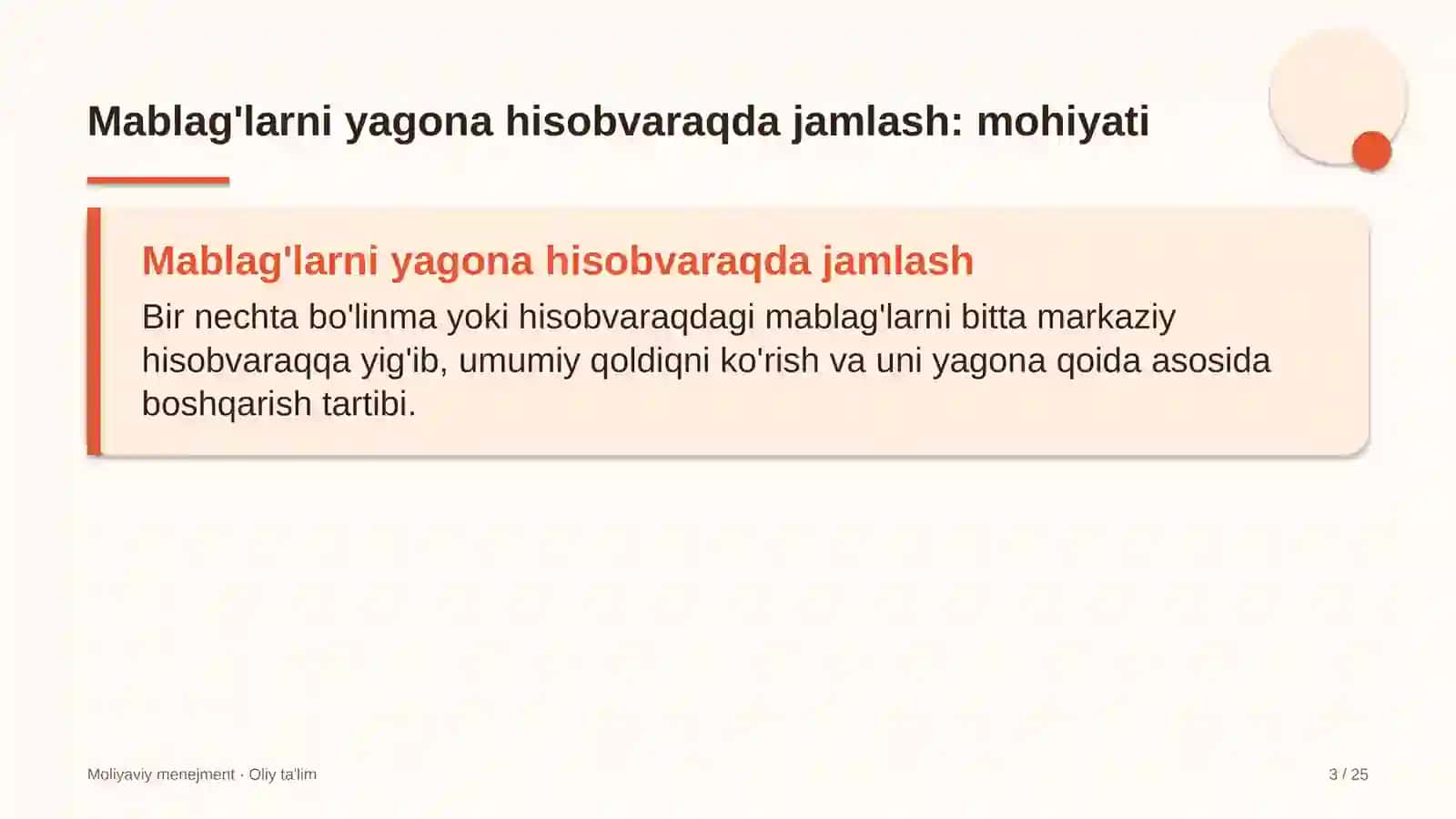 sport jurnalistikasida pul mablag'larini yagona hisobvaraqda jamlash 5269 3
