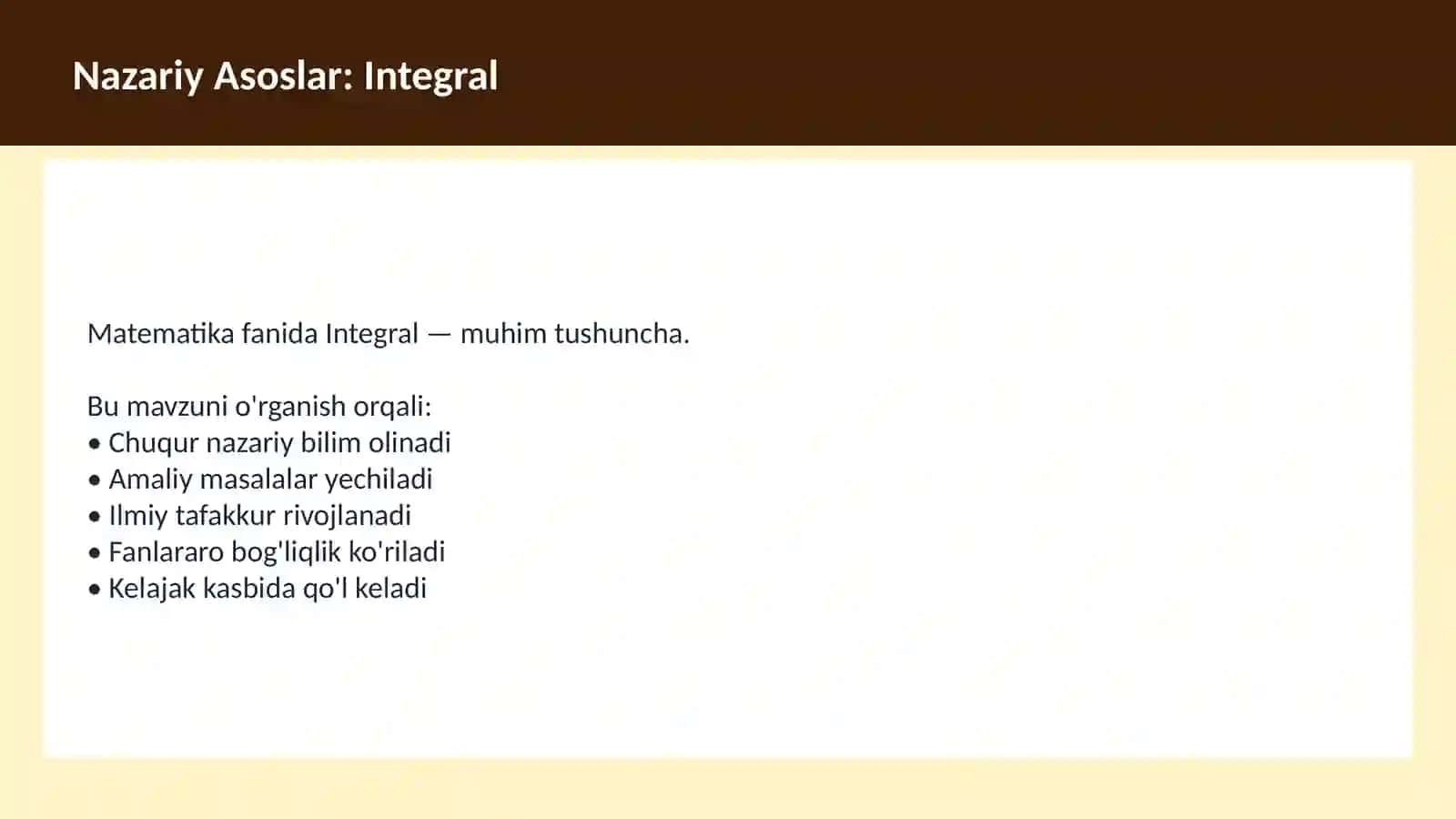 Matematika 3