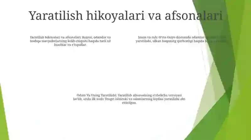 Inson Va Ruh,Odam Va Uning Yaratilishi,Insonning Yaratilishi Xaqidagi Turli Fikrlar 3