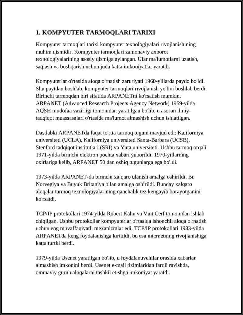 KOMPYUTER TARMOQLARI 3