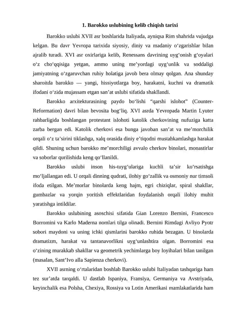 Arxitektura Borocco uslubi 3