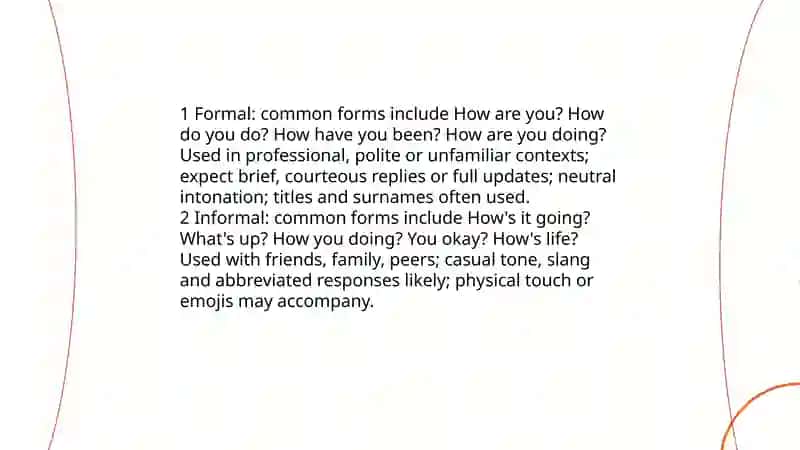Formal vs Informal Ways to Ask How Are You 3