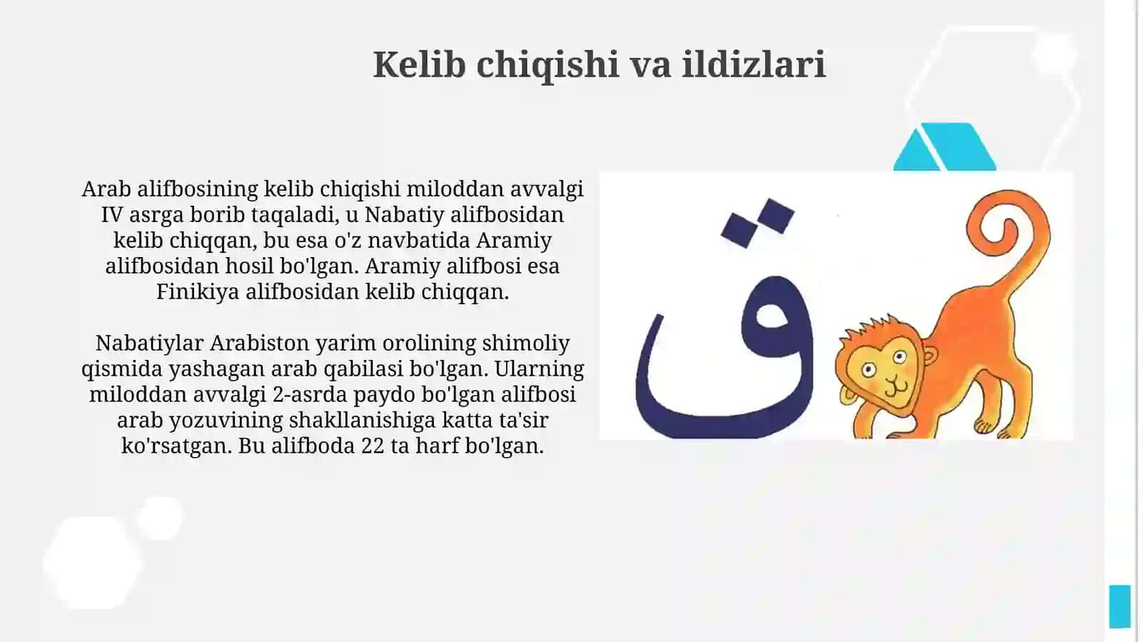 Arab alifbosining tarixi 3