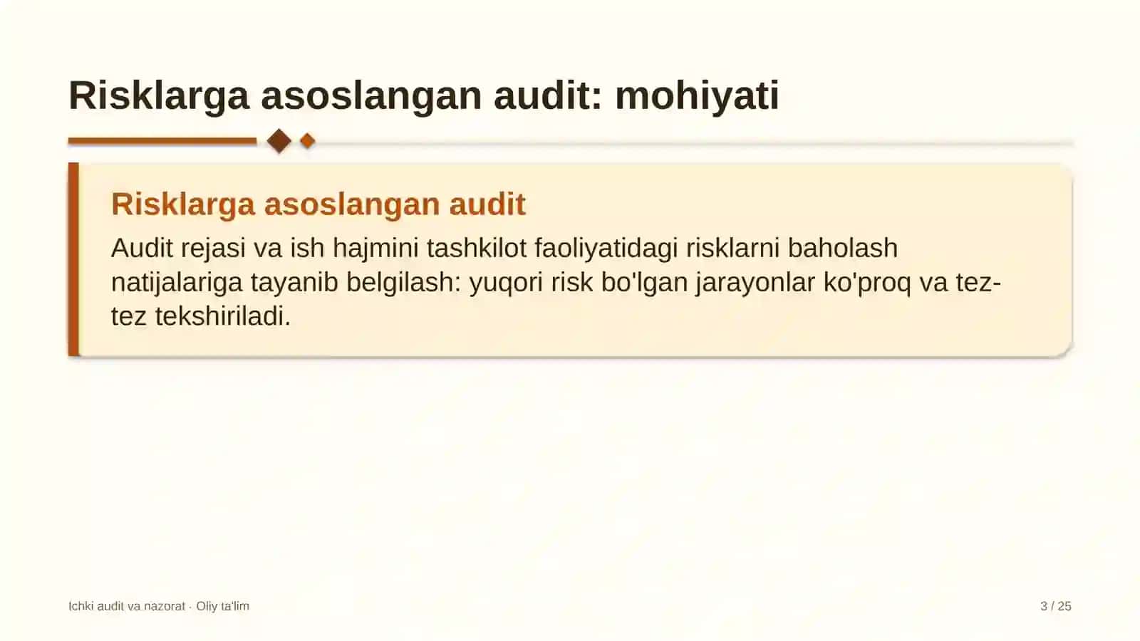 dezinfeksiya xizmatlarida risklarga asoslangan audit rejalashtirish 4235 3