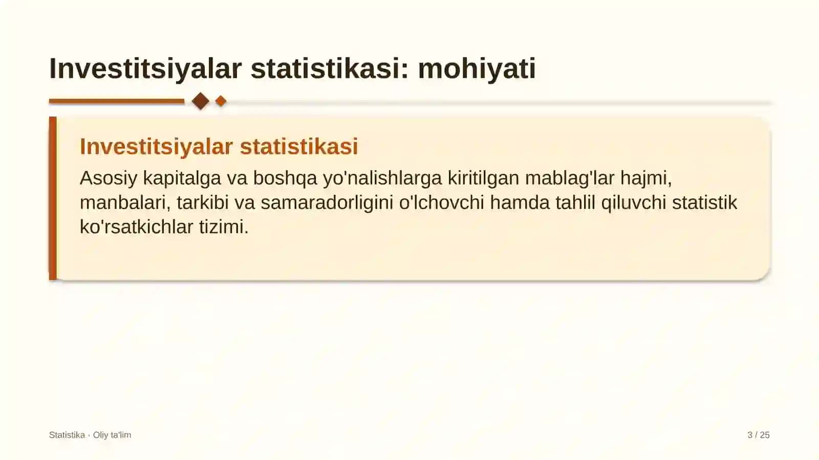 mehmonxona xo'jaligida investitsiyalar statistikasi 5676 3