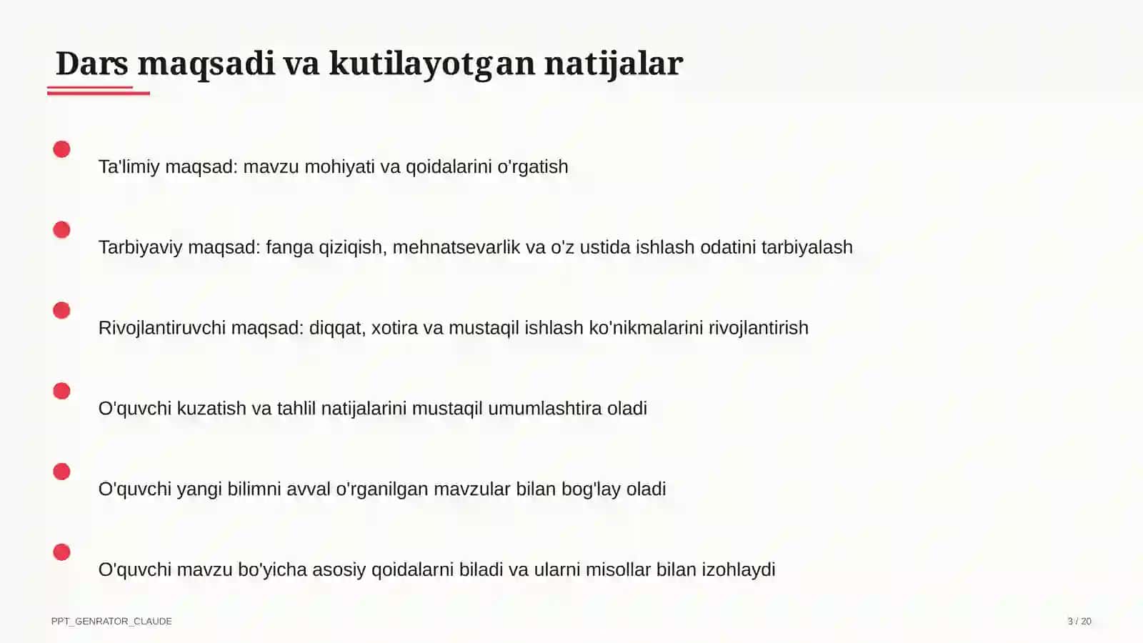Rus tilida bir bosh bo'lakli gaplar (8-sinf) 3
