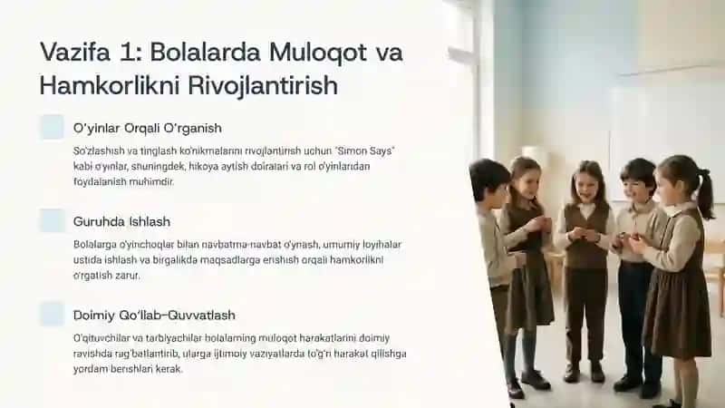 Ijtimoiy Maktabgacha Ta’limni Tashkil Etish Vazifalari 3