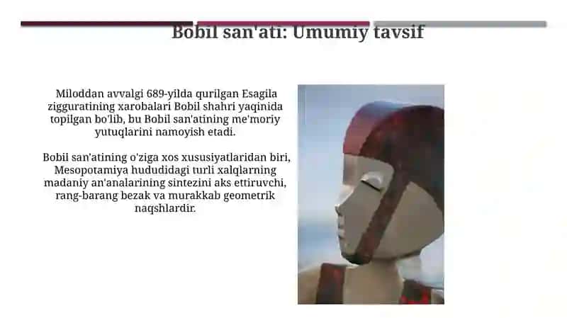 Bobil san'ati 3