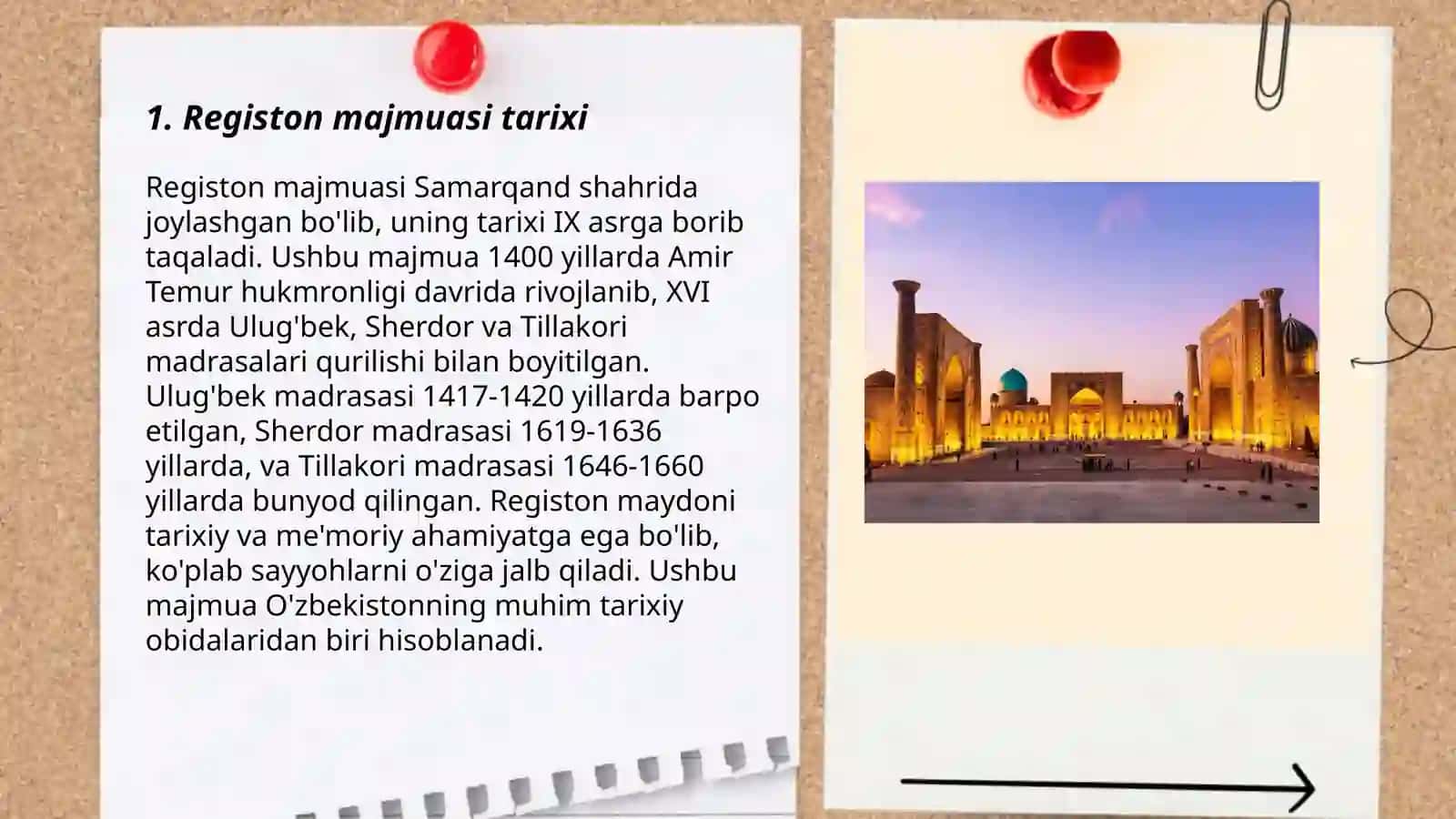 Registon majmuasi tarixi 3