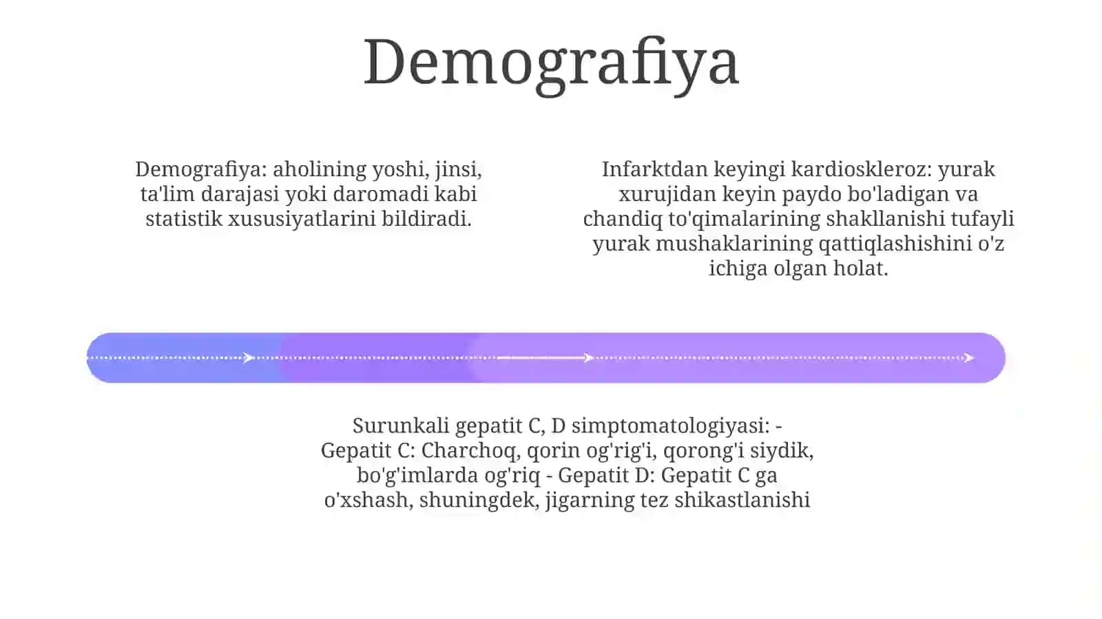 Postinfarkt Kardioskleroz, Surunkali Gepatit C, D Simptamotologiyasi,Addison Kasalligi Simptamotologiyasi 3