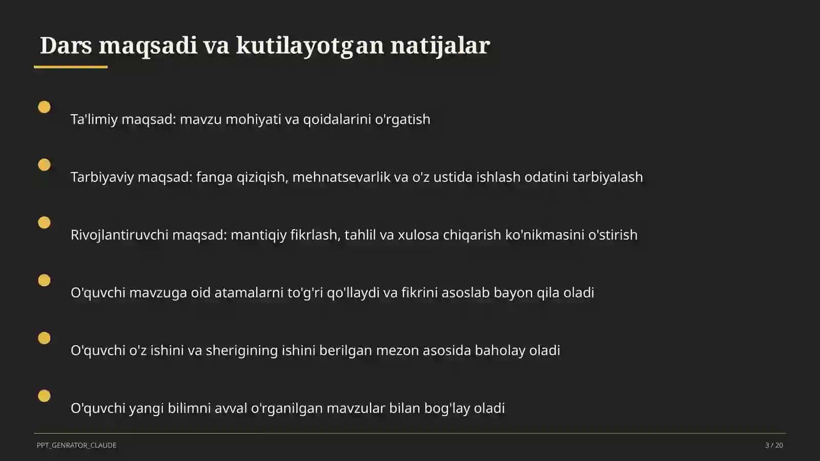 Inson huquqlari va erkinliklari (9-sinf) 3