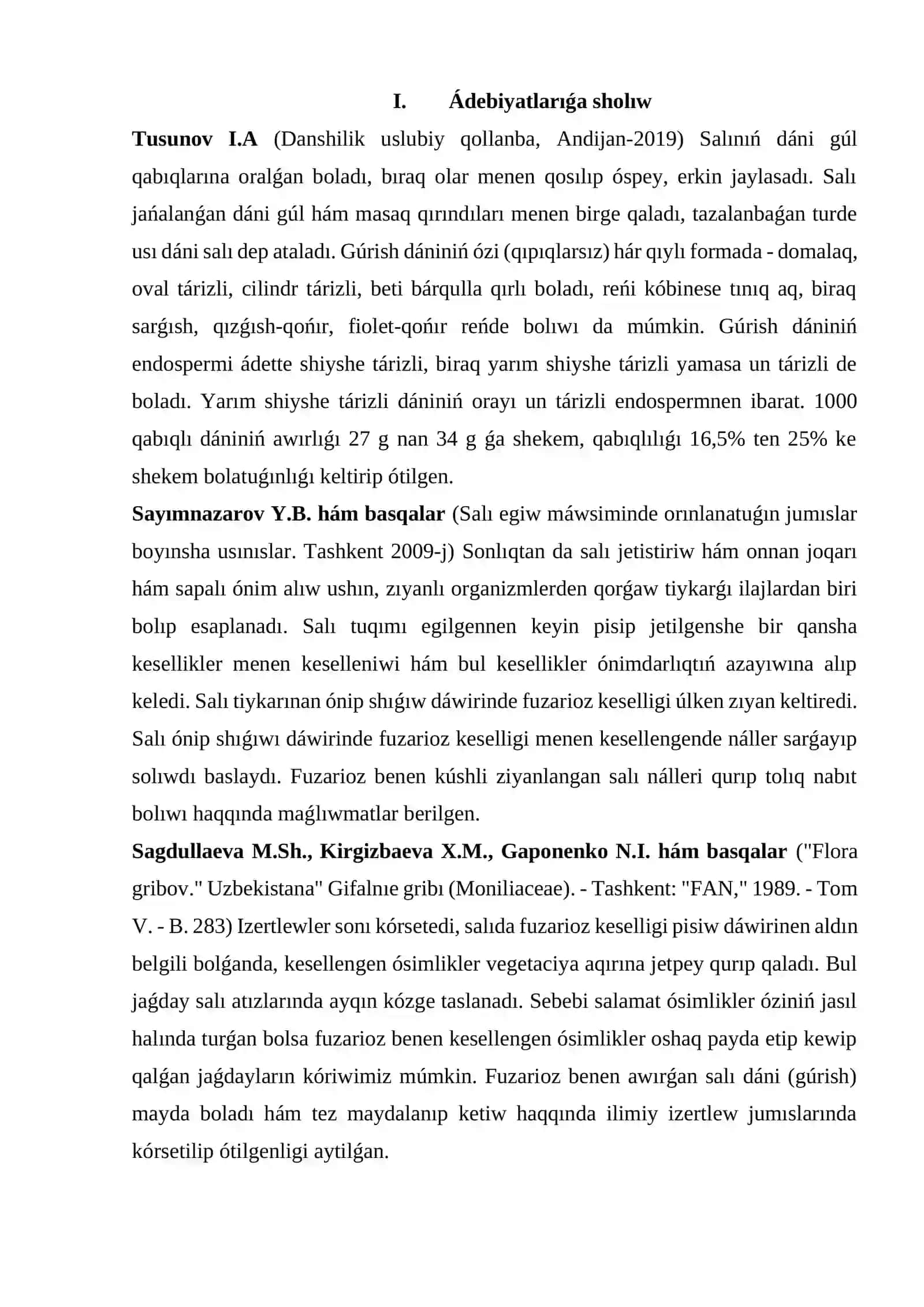 Salı kesellikleriniń tarqalıwı hám kóbeyiwin aldınan anıqlaw 3