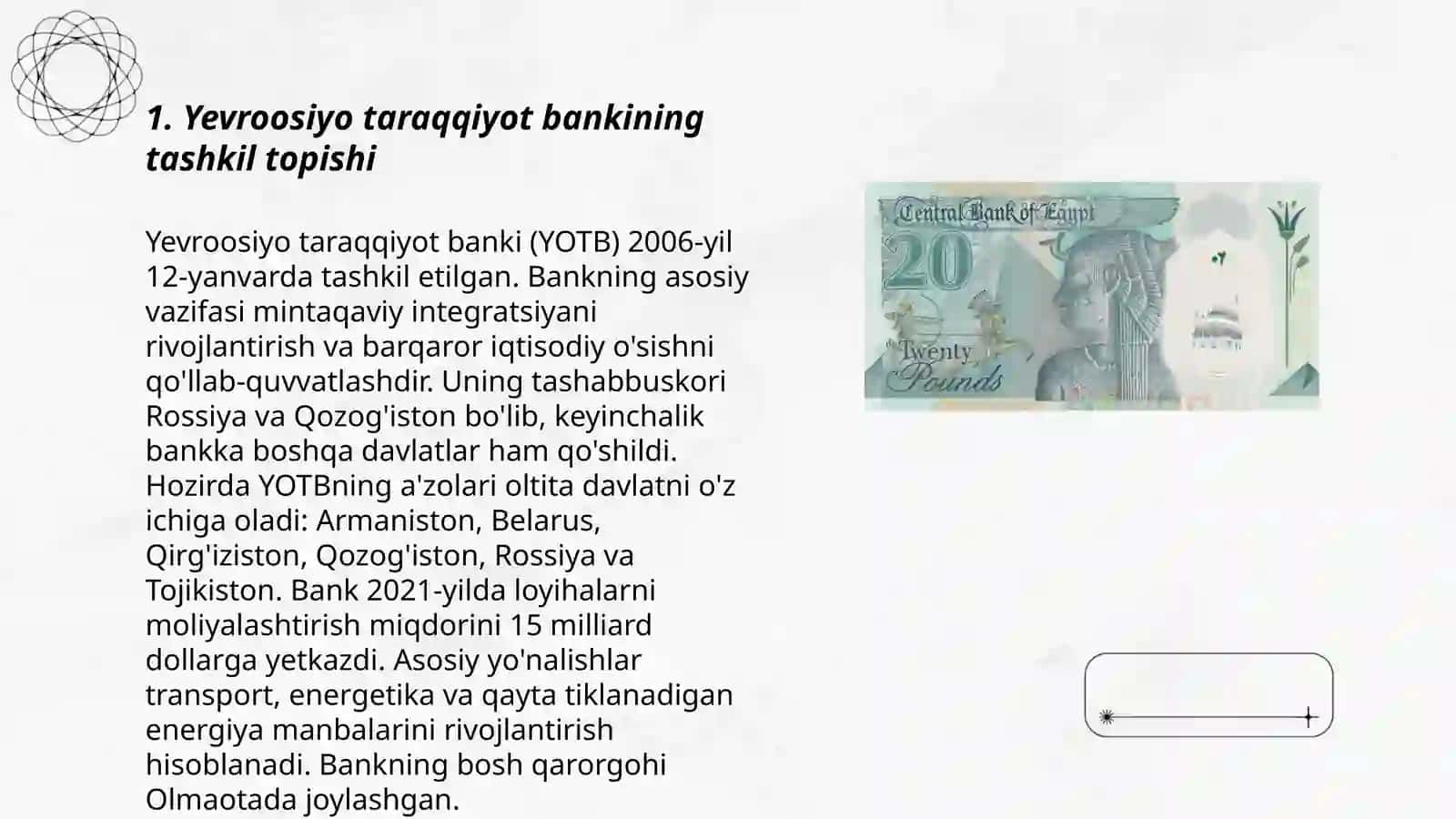 Yevroosiyo taraqiyot banki faoliyati 3