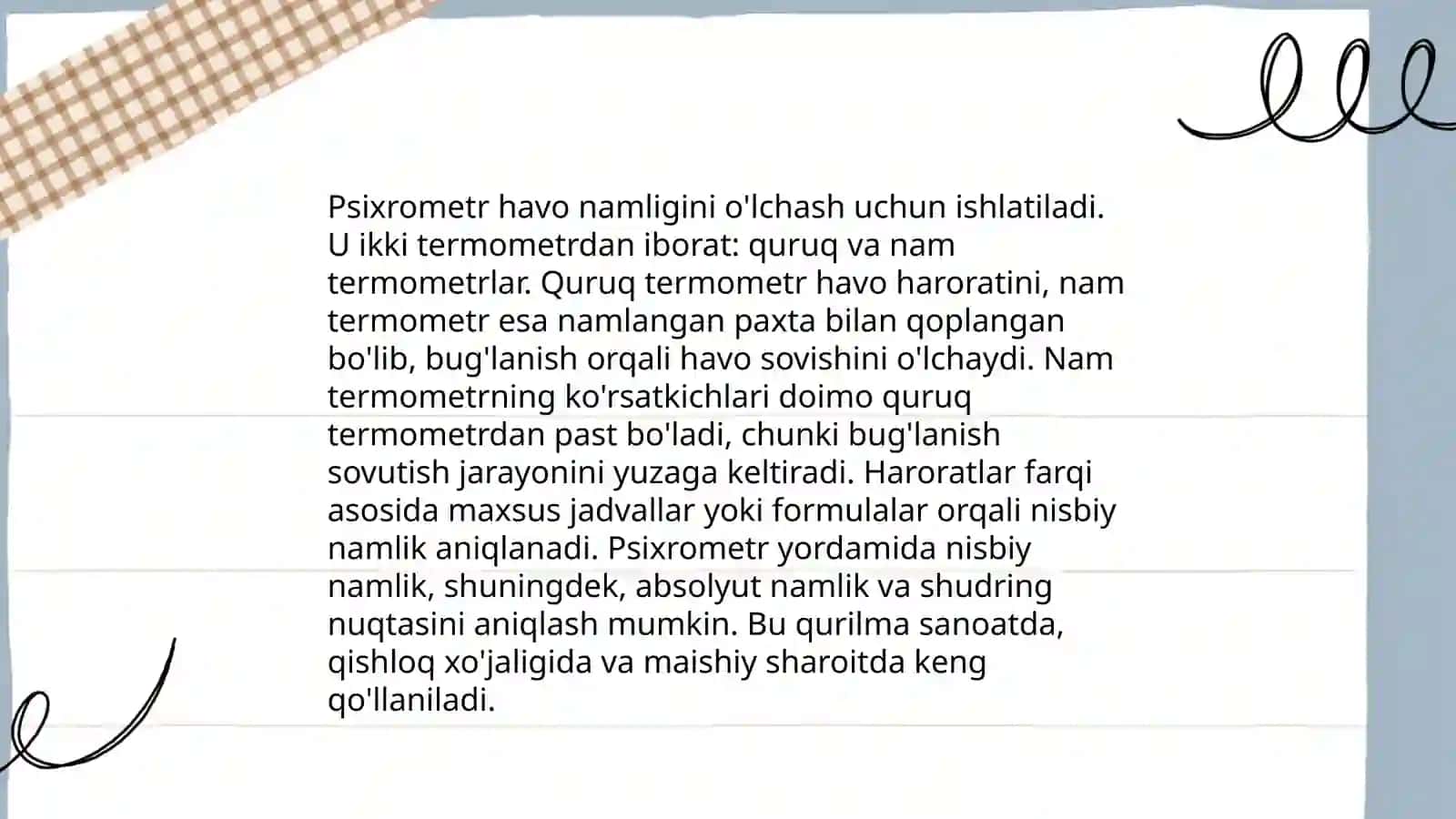 Psixrometr 3