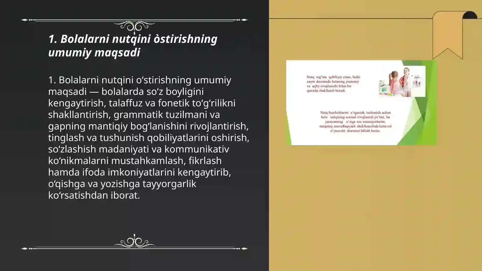 Bolalarni nutqini òstirishning maqsadi va vazefalari 3