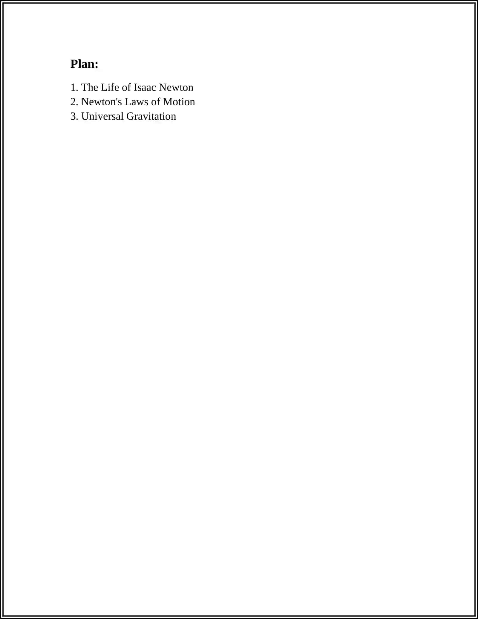 ISAAC NEWTON 3