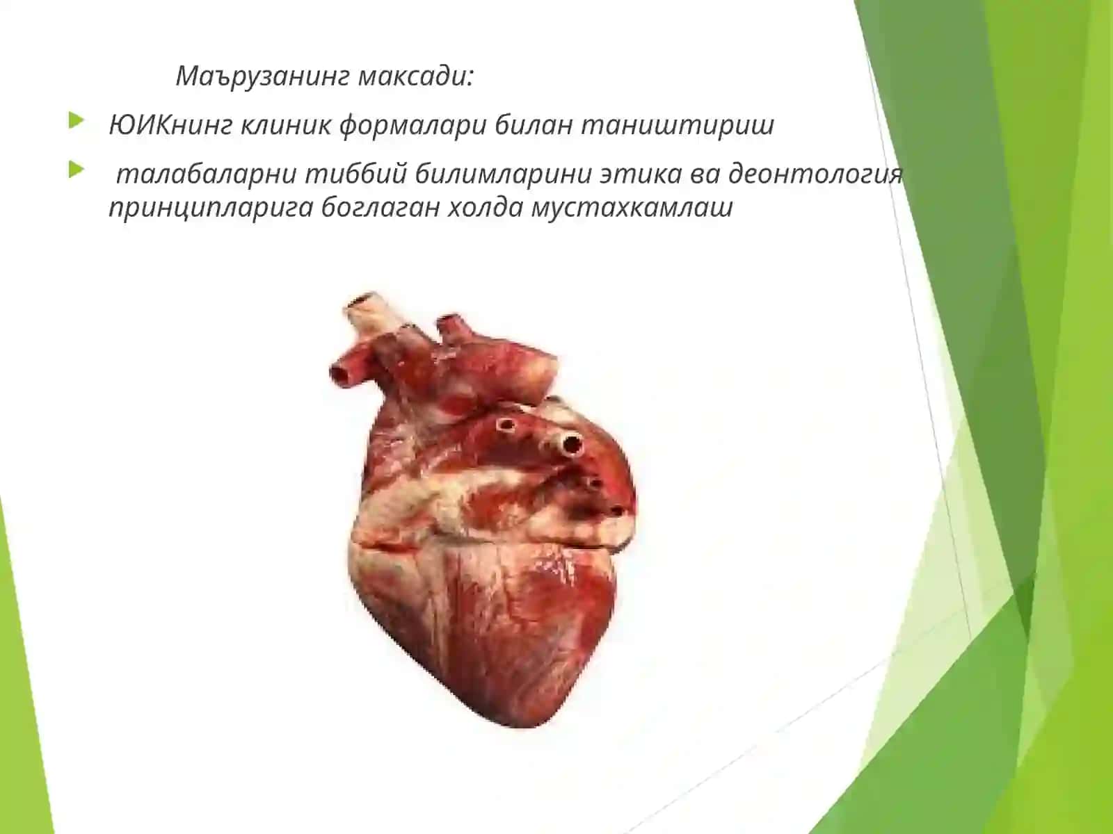 Yurak ishemik kasaliklari; Stenokardiya, miokard infarkti diagnostikasi 3