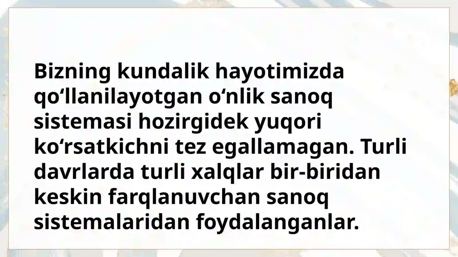 Turli  sanoq  sistemalari  haqida  tushuncha.Pozitsion  va  nopozitsion  sanoq  sistemalari 3