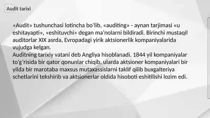 Auditningmohiyati,uningmaqsadivavazifalari 3