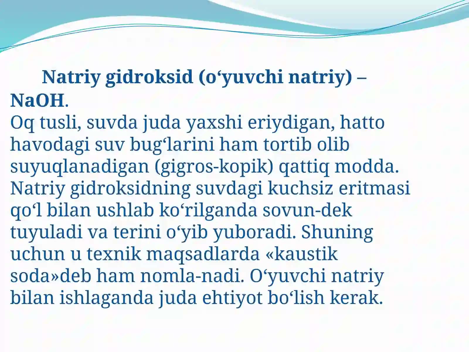 Eng muhimasoslarningishlatilishi 3