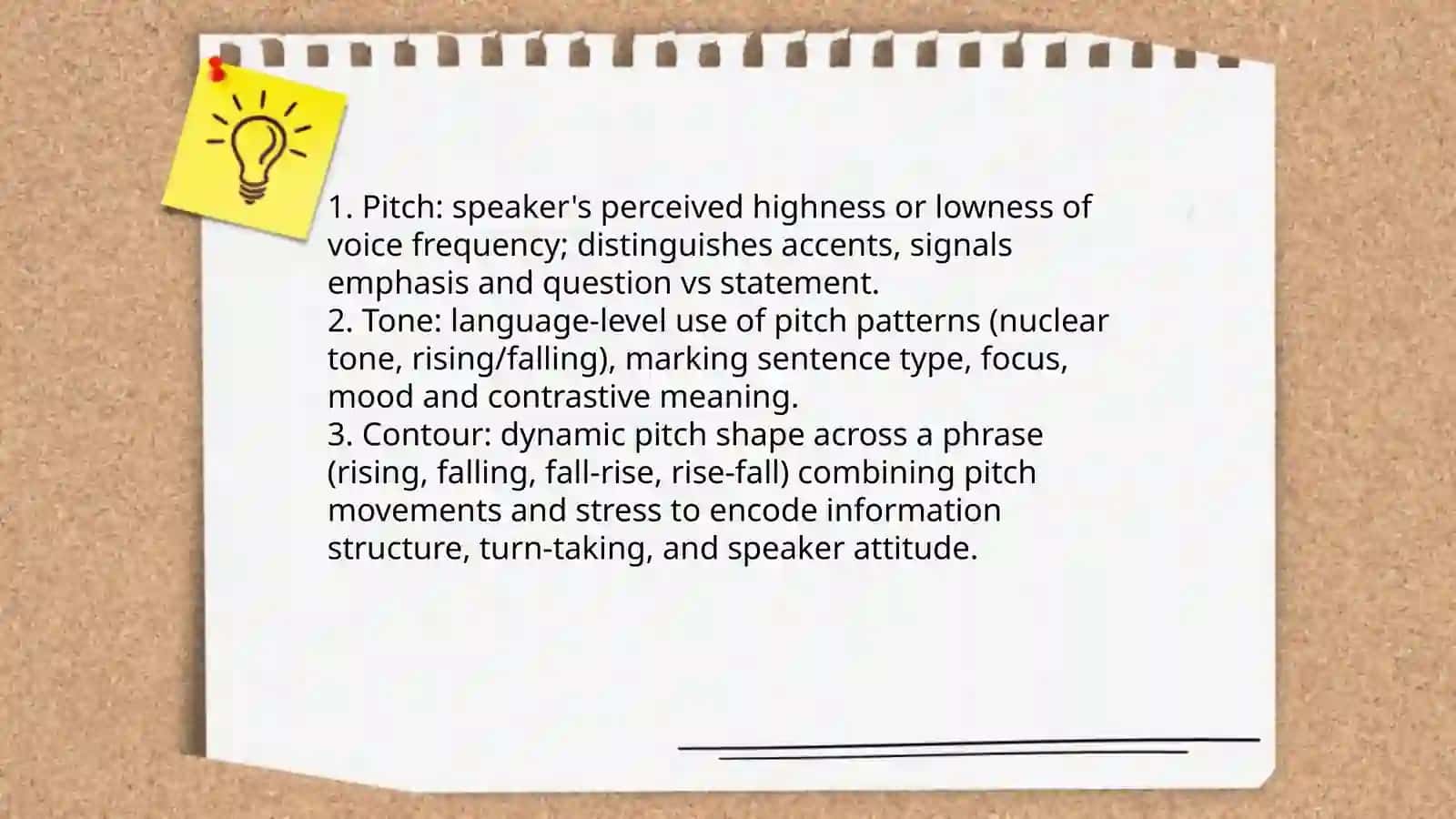 Intonation of structure of English 3