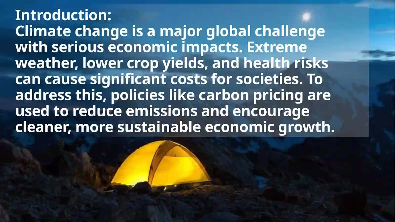 Economic Impact of Climate Change 3
