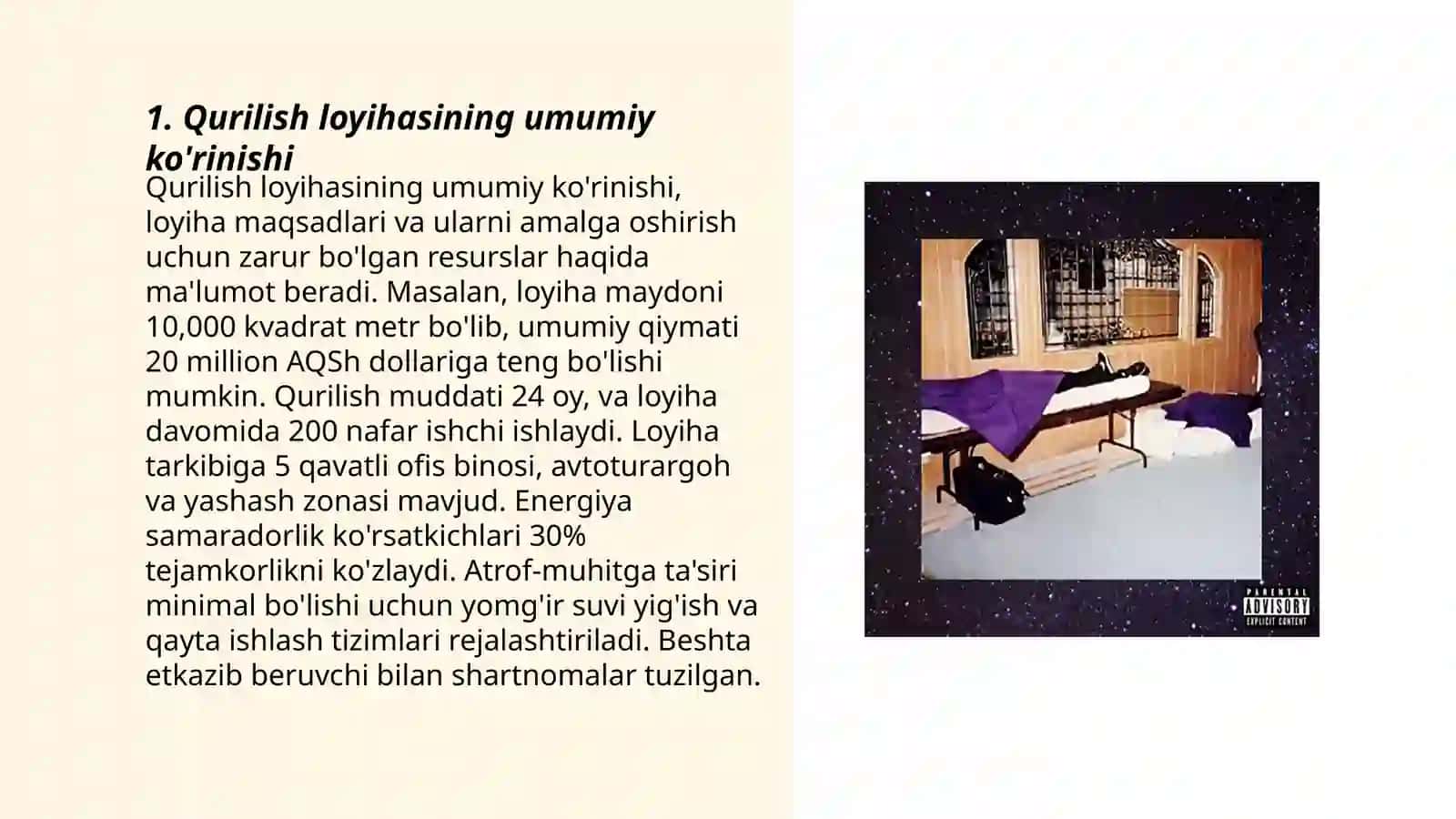 Menga Qurilish bo'yicha taqdimot 3