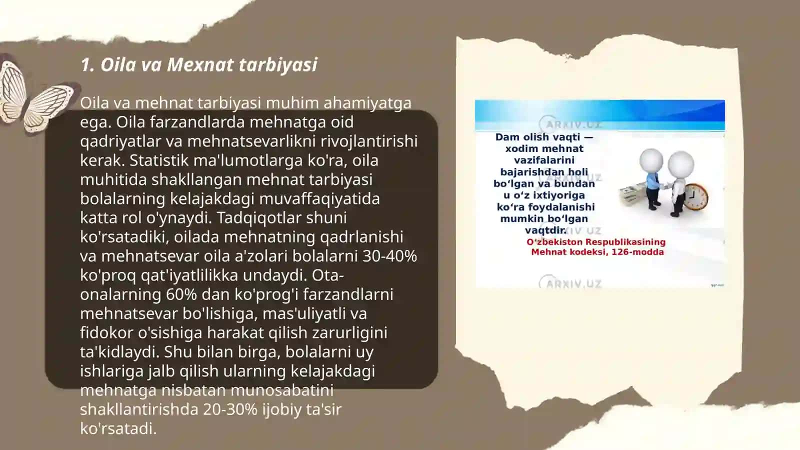 Mexnat tarbiyasi 3