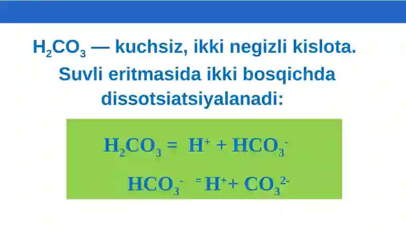 Karbonatkislotavakarbonatlarningxossalari 3