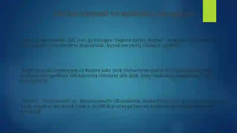 9-12-asrlarda mamlakatimiz hududida ro'y bergan madaniy uyg‘onish(Renessans) 3