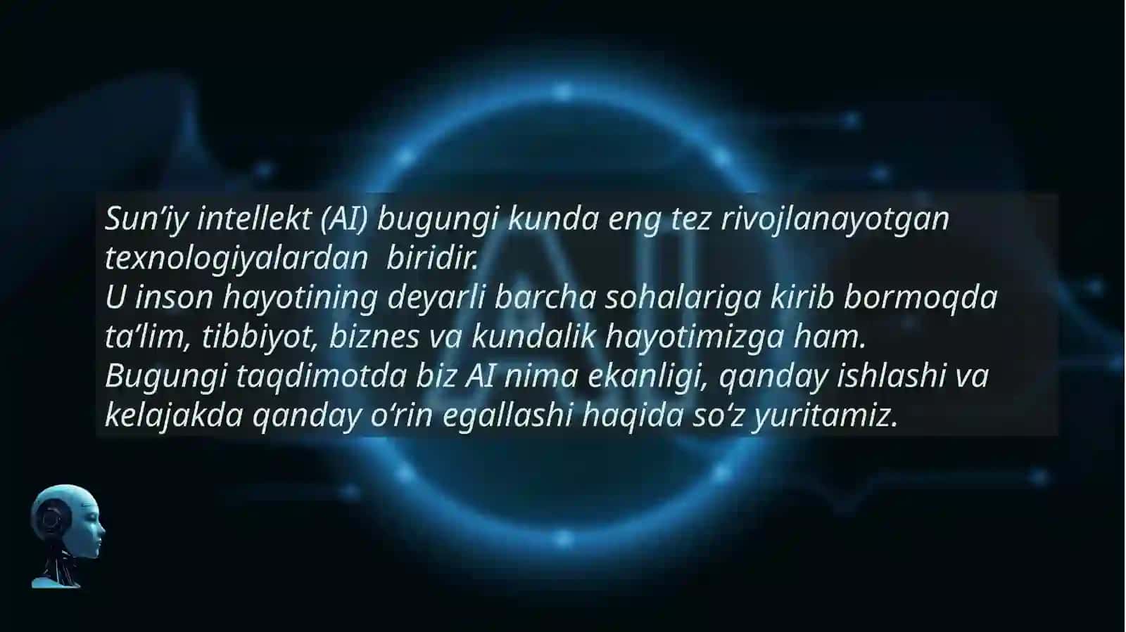 Suniy intelektdan foydalanish . 3