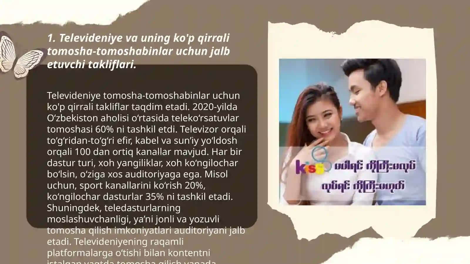 Televideniye va uning ko'p qirrali tomosha-tomoshabinlar uchun jalb etuvchi takliflari 3