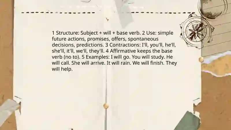 Future simple 3