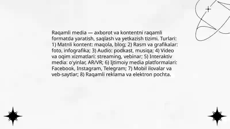 Raqamli mediadan foydalanish 3