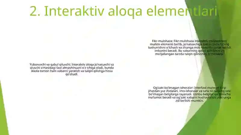 Muloqotning Interaktiv Tomoni 3