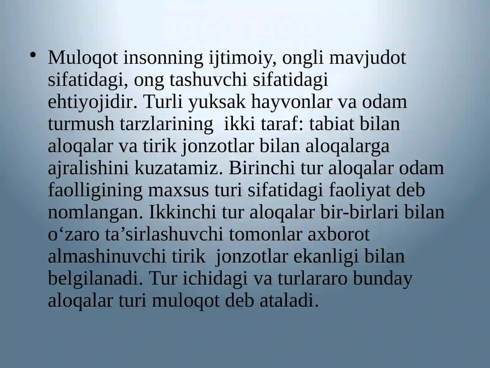 Muloqot vaqtidagi kompitentlik 3