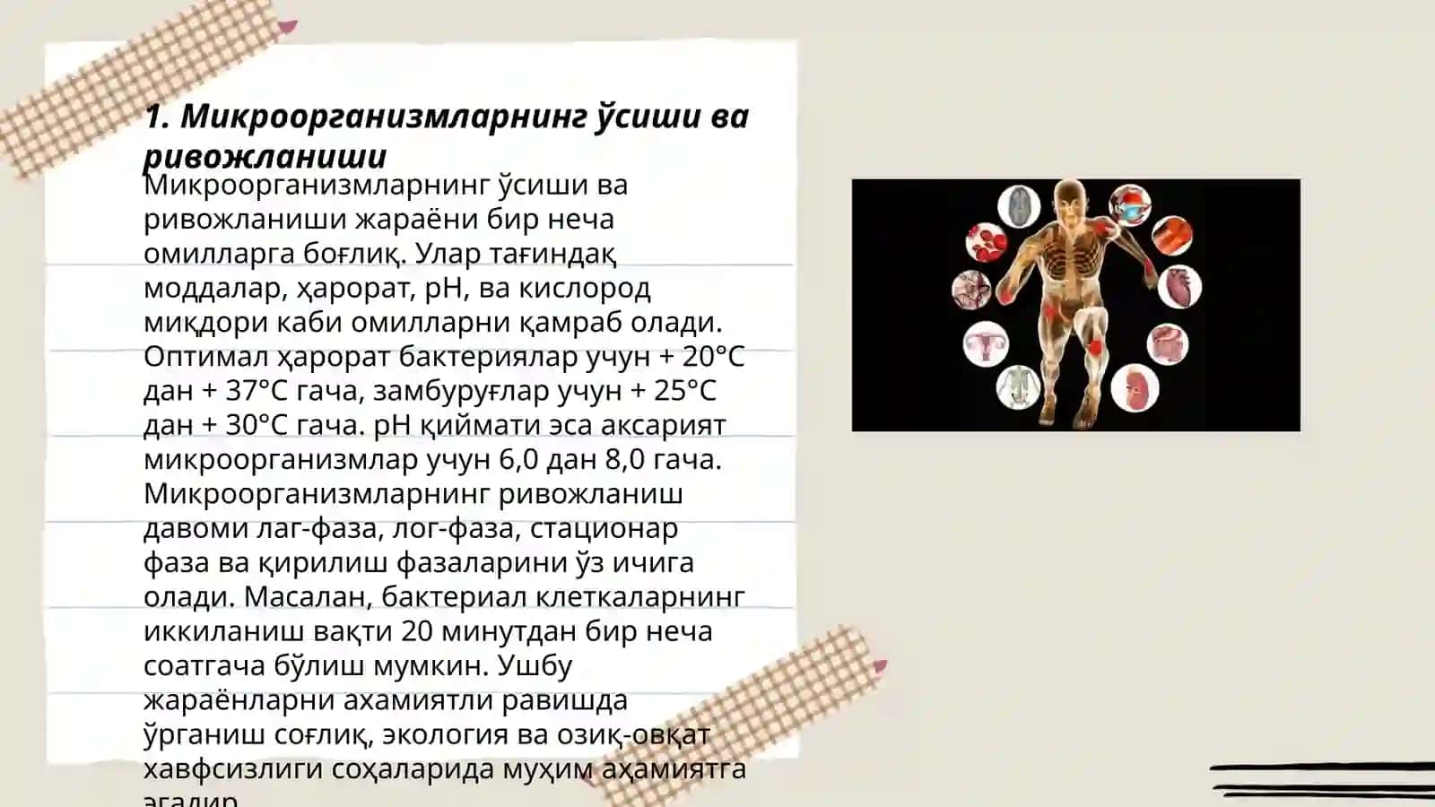 Микроорганизмларнинг физиологияси 3