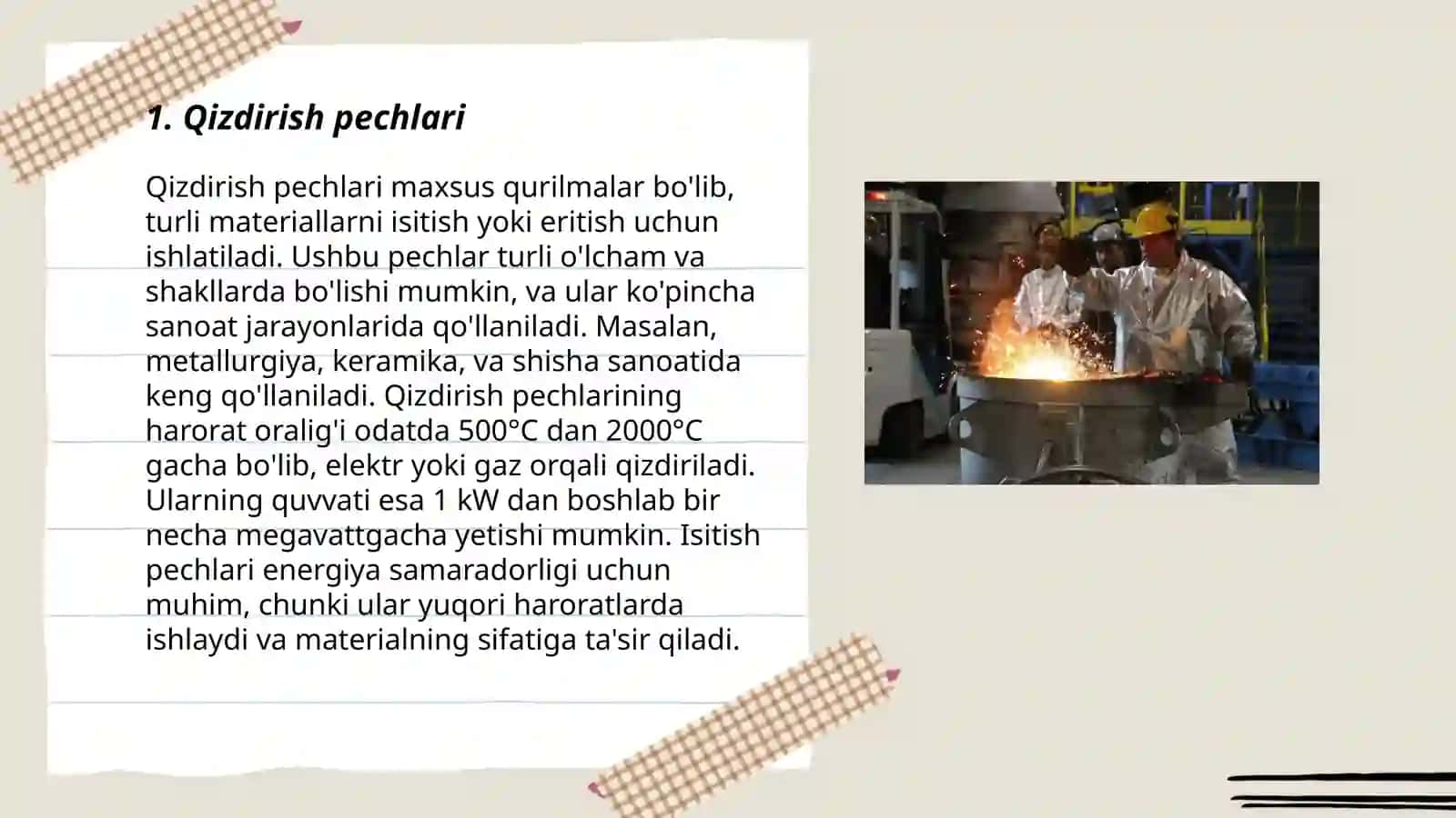 Qizdirish pechlari 3
