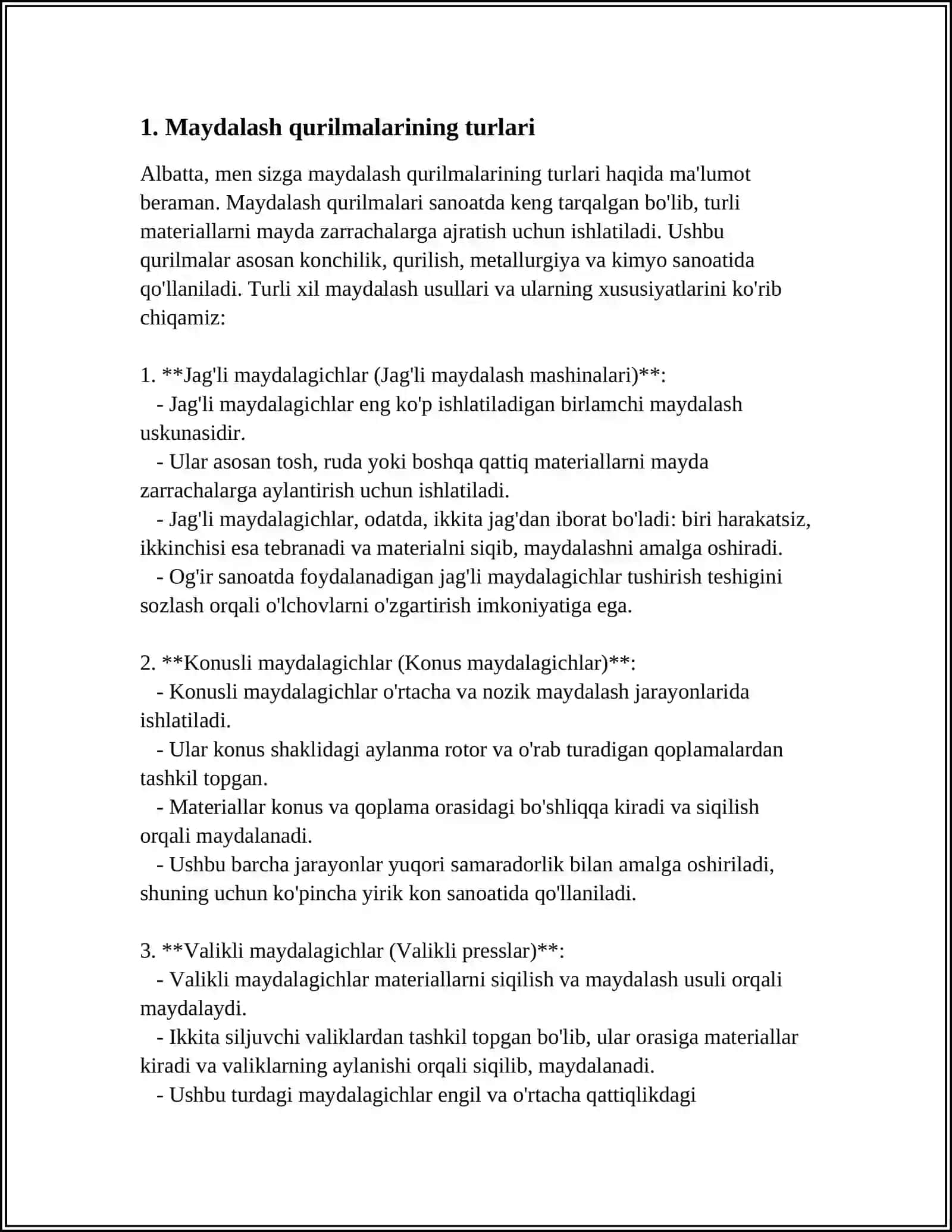 Konserva Korxonalaridagi Maydalash Qurulmalari 3